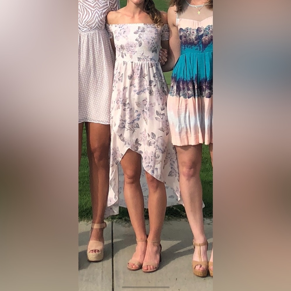 Show me your mumu hi-lo floral dress